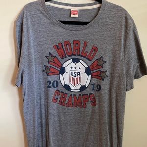 Homage women’s soccer champ tee